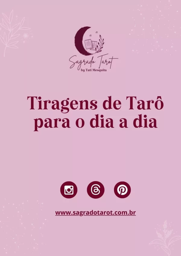 Tiragens de Tarô para o dia a dia