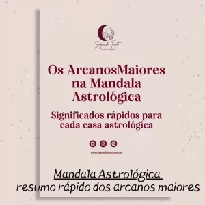 Mandala Astrológica - resumo rápido dos arcanos maiores